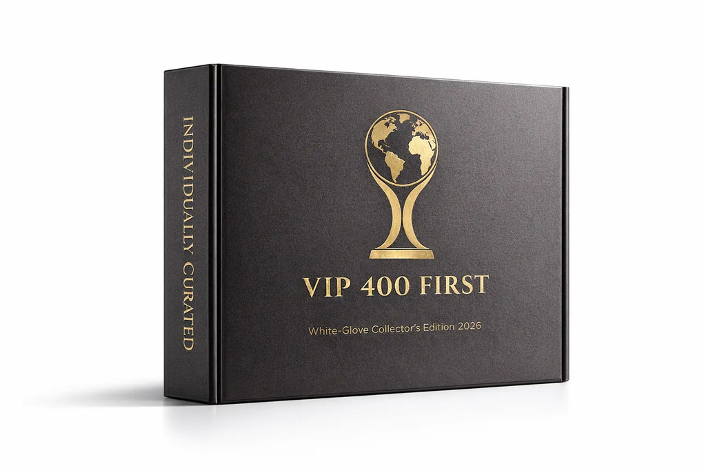 Panini World Cup 2026 complete set box side view founders edition